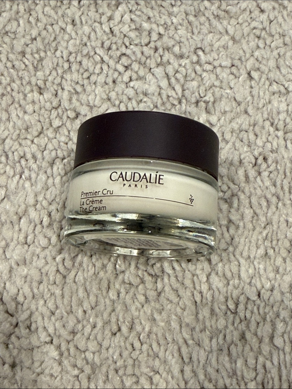 Caudalie Premier Cru La Crème - Cream jar with Brown lid